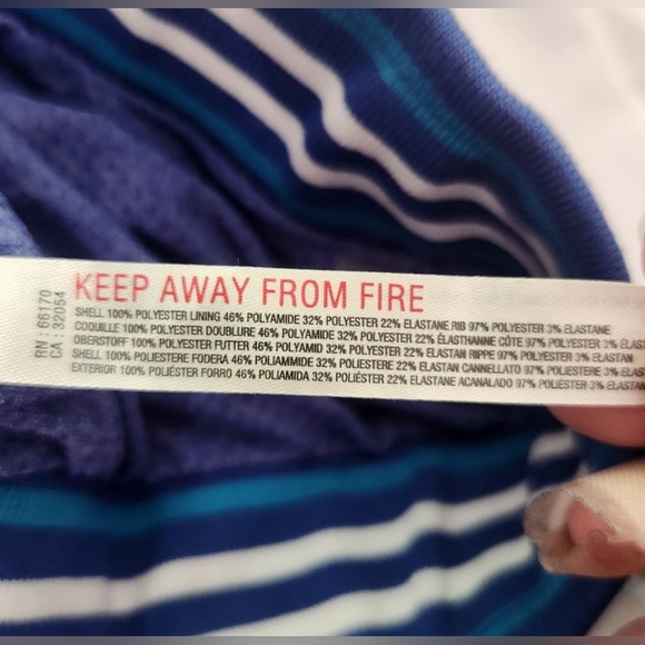 NWT Free People Movement Top Seed Printed Shorts Blue, Med, Top is also listed - Picture 9 of 11